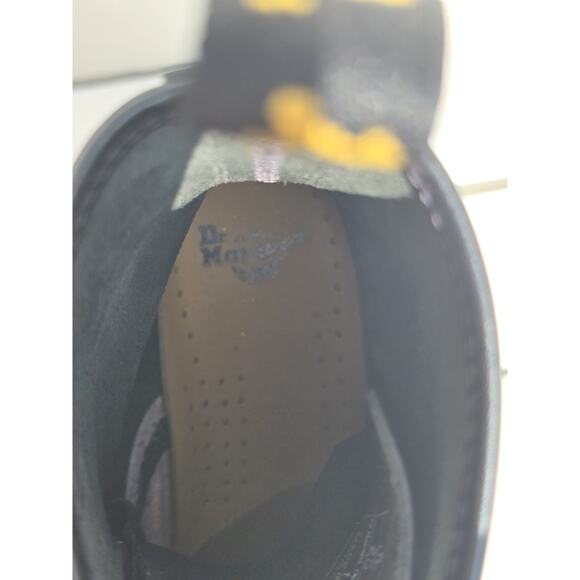 Dr Martens Black Leather Lace Up Airware 11821 Retail $238 Sz Women 8 - Picture 5 of 7